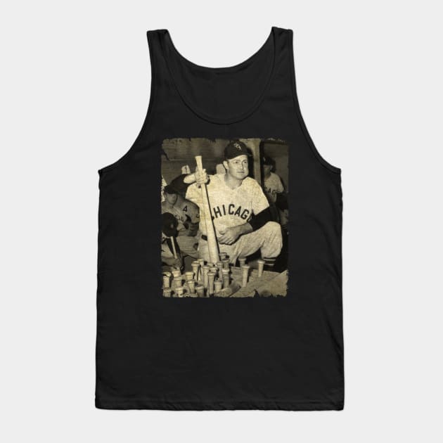 Nellie Fox - Second Baseman Wins The AL MVP Award, 1959 Tank Top by PESTA PORA